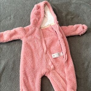 Carters hooded Sherpa Pram